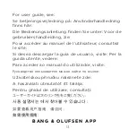 Preview for 13 page of Bang & Olufsen Beoplay EQ Quick Start Manual