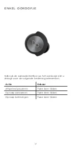 Предварительный просмотр 87 страницы Bang & Olufsen Beoplay EQ User Manual