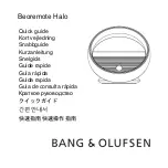 Предварительный просмотр 1 страницы Bang & Olufsen Beoremote Halo Quick Manual