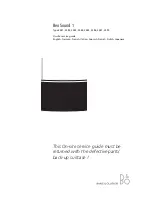 Bang & Olufsen beosound 1 2581 Service Manual preview