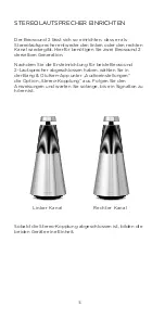 Предварительный просмотр 36 страницы Bang & Olufsen BeoSound 2 3rd Generation User Manual