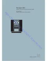 Bang & Olufsen BeoSound 3000 2671 Service Manual предпросмотр