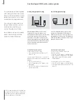 Предварительный просмотр 24 страницы Bang & Olufsen BeoSound 3000 Reference Book