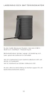 Preview for 25 page of Bang & Olufsen Beosound Explore User Manual