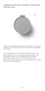 Предварительный просмотр 50 страницы Bang & Olufsen Beosound Explore User Manual