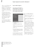 Preview for 38 page of Bang & Olufsen BeoSystem 1 User Manual