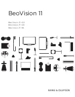 Preview for 1 page of Bang & Olufsen BeoVision 11 SERIES Manual