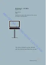 Предварительный просмотр 1 страницы Bang & Olufsen BeoVision 6-26 MK II Service Manual