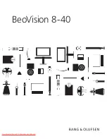 Preview for 1 page of Bang & Olufsen BeoVision?8-40? User Manual