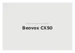 Preview for 1 page of Bang & Olufsen Beovox CX50 Manual