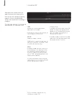 Preview for 6 page of Bang & Olufsen HDR 1 Manual
