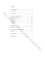 Предварительный просмотр 2 страницы Bang & Olufsen HDR 1 Service Manual