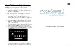 Preview for 1 page of Bang & Olufsen ICEpower MobileSound 3 Quick Start