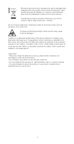 Предварительный просмотр 5 страницы Bang & Olufsen PLB-103 Instructions For Use Manual