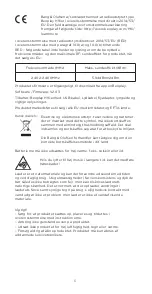 Предварительный просмотр 6 страницы Bang & Olufsen PLB-103 Instructions For Use Manual