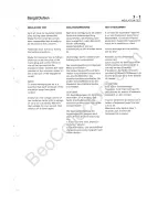 Preview for 121 page of Bang-Olufsen BeoSound Ouverture 2631 Service Manual