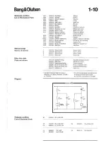 Предварительный просмотр 12 страницы Bang-Olufsen BEOVOX 4 Service Manual