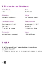 Preview for 11 page of Bangtang Network Technology Femometer FM-IVY-101 Manual