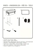 Preview for 6 page of Baninni Bed side crib Nesso Manual