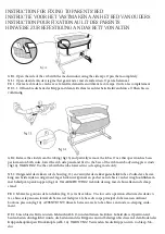 Preview for 14 page of Baninni Bed side crib Nesso Manual