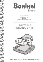 Baninni FORIANO BN151 Manual preview