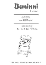 Baninni MUNA BNDT014 Manual preview