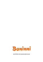 Preview for 42 page of Baninni TOTTI BNBW011 Manual