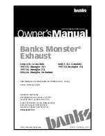 banks 1991-95 Wrangler (YJ) Owner'S Manual preview