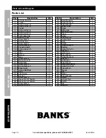 Preview for 18 page of banks 64268 Owner'S Manual & Safety Instructions