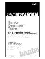 banks Derringer 66541 Installation Instructions Manual preview