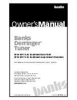 banks Derringer 66571 Installation Instructions Manual preview