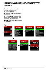 Предварительный просмотр 44 страницы banks iDash 1.8 Owner'S Manual