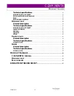 Предварительный просмотр 4 страницы Banksys C-ZAM/XENTA Product Manual