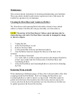 Preview for 16 page of Banner American Easy-Lam II Operating Instructions Manual