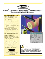 Preview for 1 page of Banner A-GAGE High-Resolution MINI-ARRAY MAHCIN-1 Instruction Manual