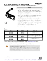 Banner DF-G1 Expert Manual preview