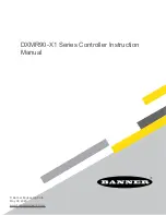 Preview for 1 page of Banner DXMR90-X1 Series Instruction Manual