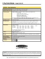 Предварительный просмотр 20 страницы Banner ES-TA-3F1 Operating Instructions Manual