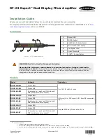 Preview for 1 page of Banner Expert DF-G1-NS-2M Installation Manual