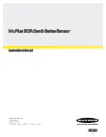 Предварительный просмотр 1 страницы Banner iVu Plus BCR Gen2 Series Instruction Manual