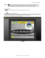 Предварительный просмотр 27 страницы Banner iVu Plus BCR Gen2 Series Instruction Manual