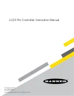 Preview for 1 page of Banner LC25 Pro Instruction Manual