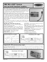 Banner Micro-Amp MA3 Specification Sheet preview