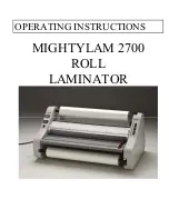 Banner MIGHTYLAM 2700 Operating Instructions Manual preview