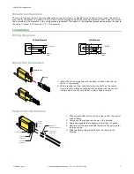 Preview for 3 page of Banner MINI-BEAM Expert Series Quick Start Manual