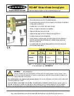 Preview for 1 page of Banner PICO-AMP MD14BB6 Manual