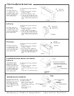 Предварительный просмотр 2 страницы Banner PIF46U Installation Instructions