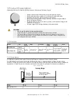 Предварительный просмотр 3 страницы Banner R-GAGE K50R Instruction Manual