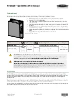 Banner R-GAGE Q240RA-AF2 Datasheet предпросмотр