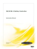 Preview for 1 page of Banner SC26-2 Series Instruction Manual